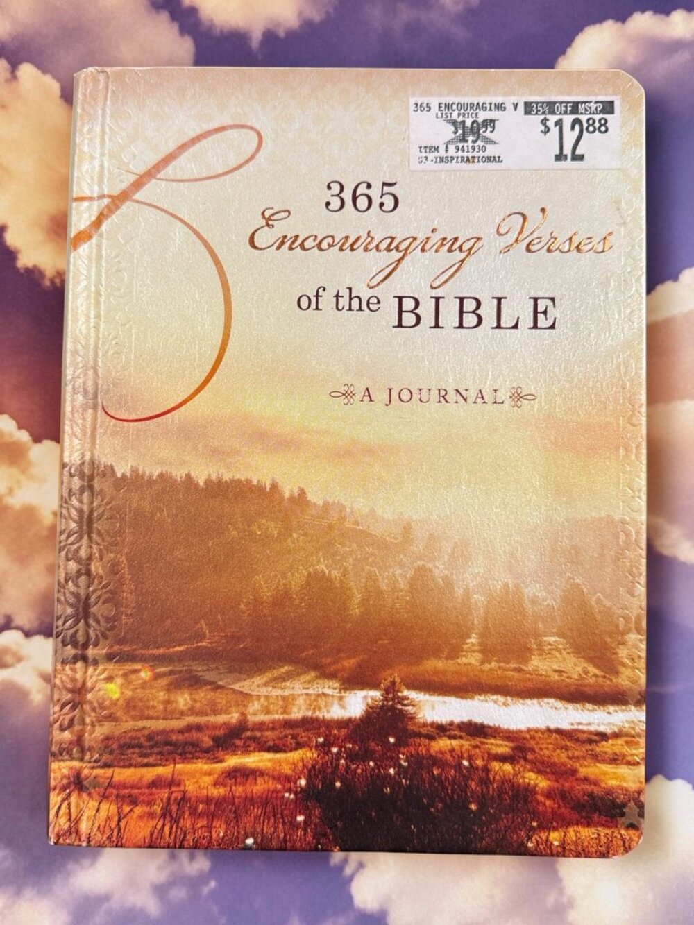 365 Encouraging Verses of the Bible "A Journal" - NEW